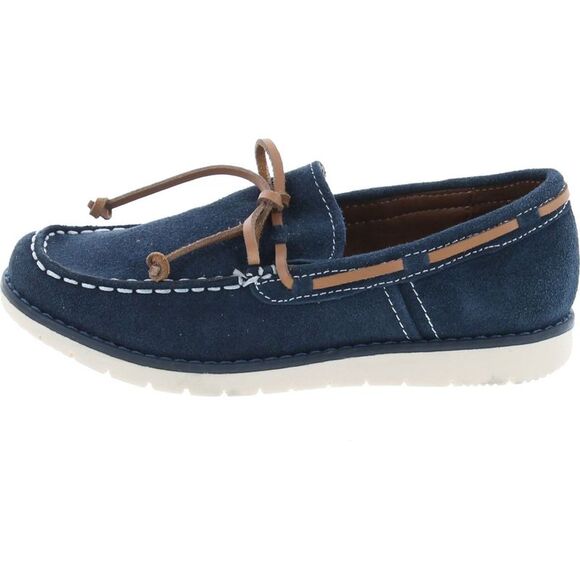 Kenneth Cole REACTION Flexy Penny Navy ChildB flats-shoes 3 NEW - Picture 2 of 8